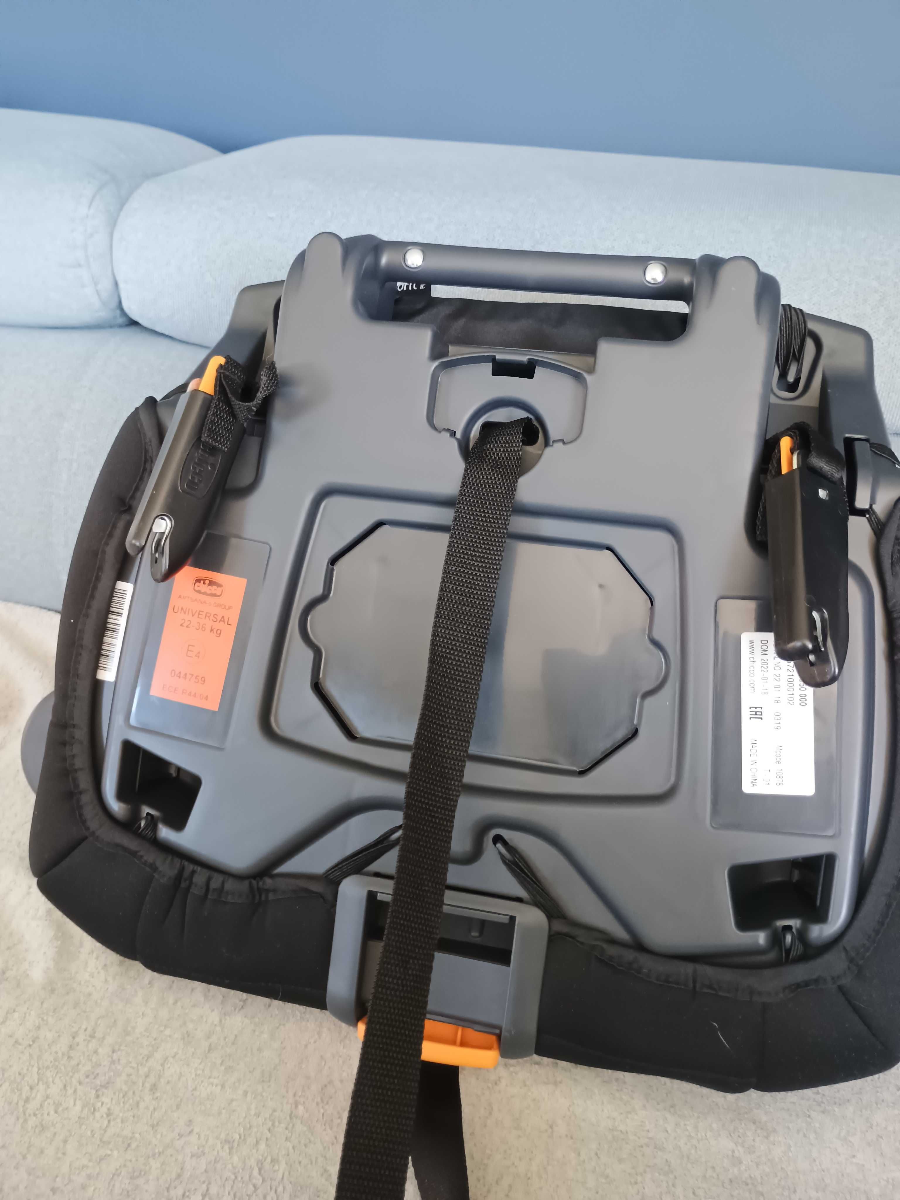 Chicco Gofit Plus Siedzisko Samochodowe Black 22-36Kg