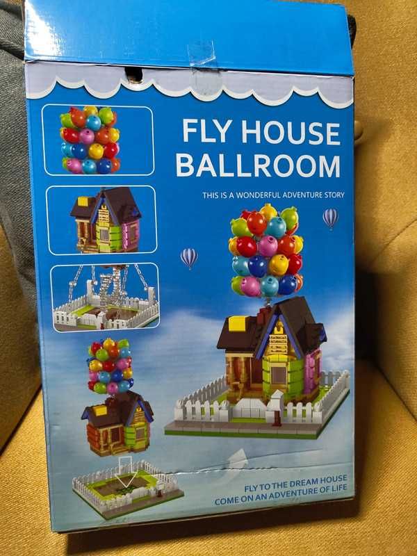Klocki Fly House Ballroom czyli latający dom z balonami