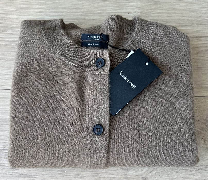 Kardigan kaszmirowy Massimo Dutti rozmiar S