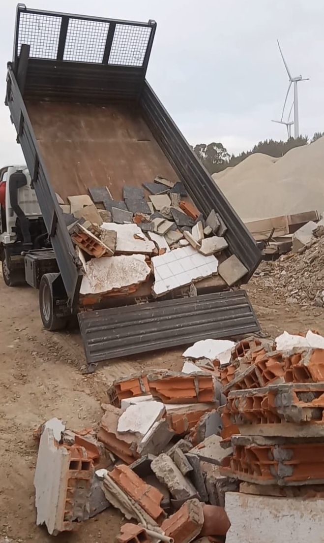 ALVERCA CARRINHAS com ou sem ajudantes p/ recolha de entulho de obras