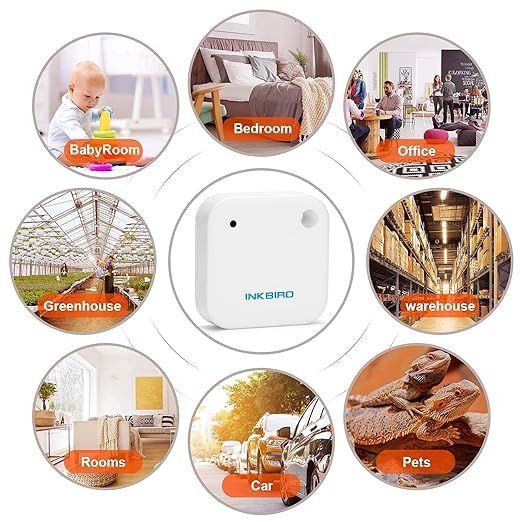 inkbird ibs-th2 bluetooth higrometr, termometr vv