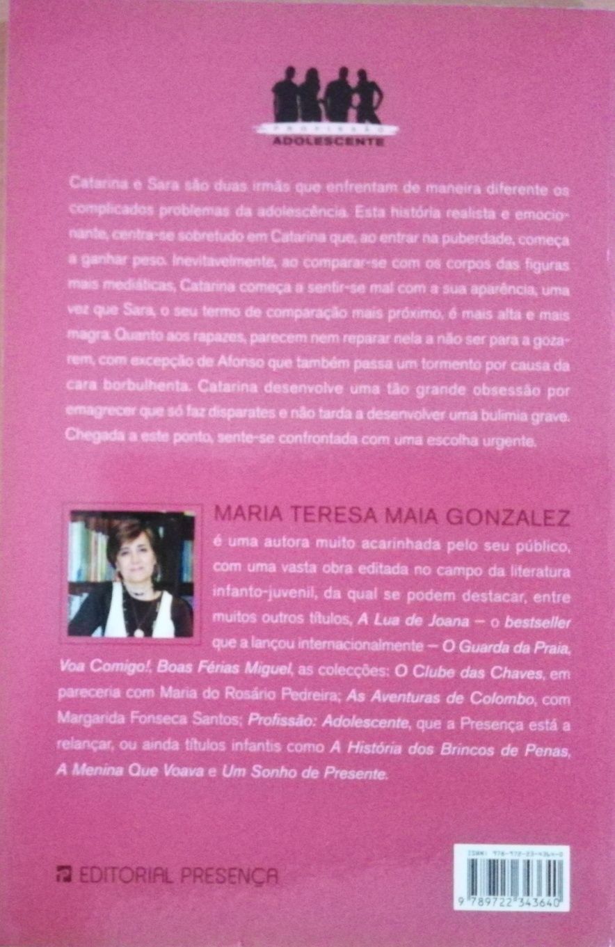 Livro "Dietas e Borbulhas", Maria Teresa Maia González