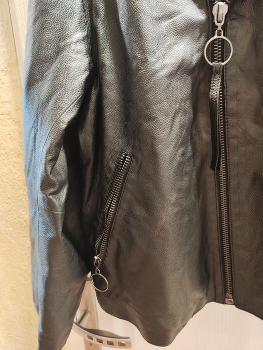 Kurtka skórzana męska ZARA