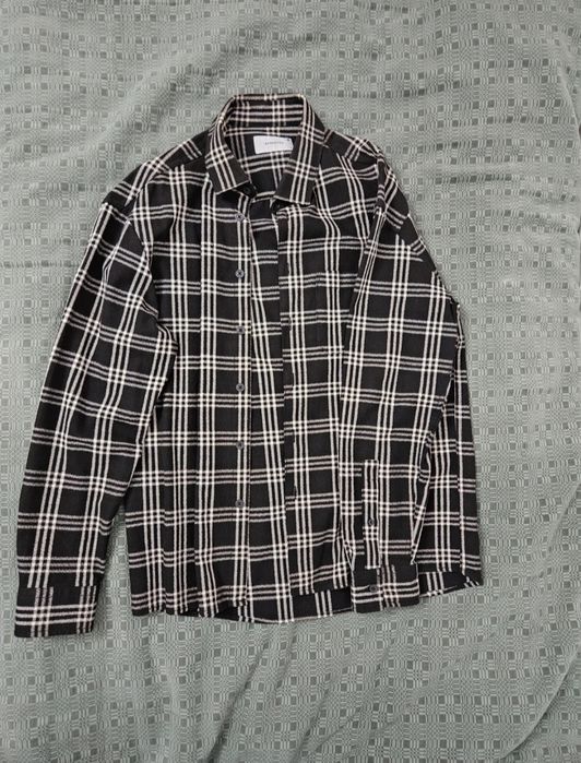 Koszulka w kratę oversize