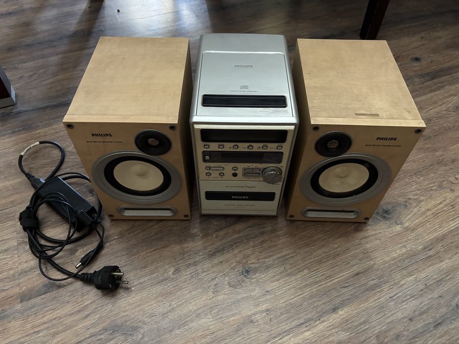 Philips MC-222 miniwieża + kolumny
