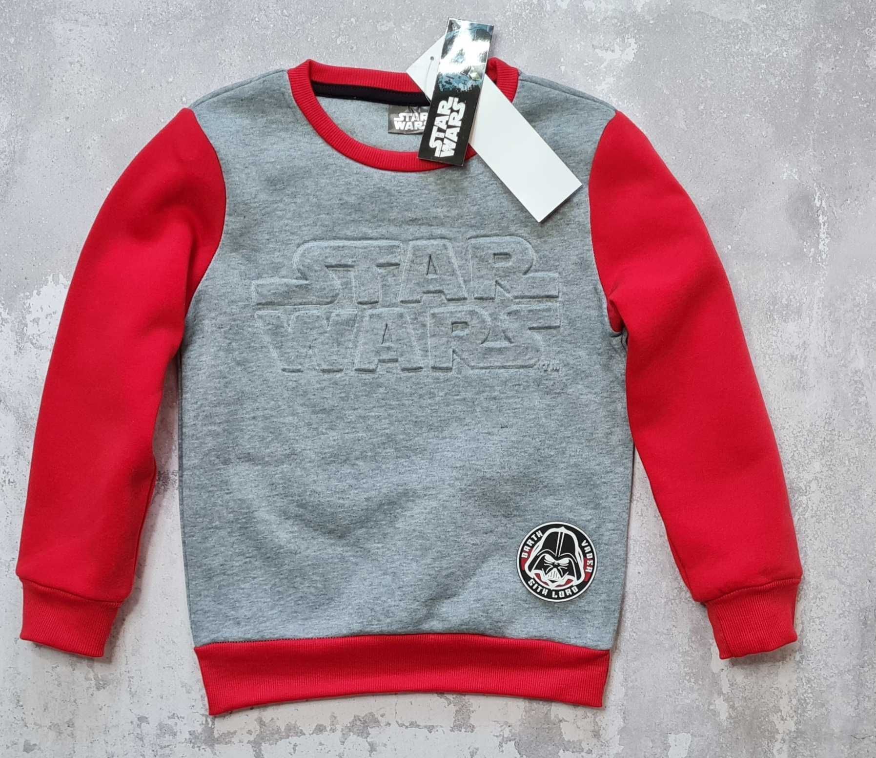 bluza star wars z delikatnym meszkiem 116cm SALE