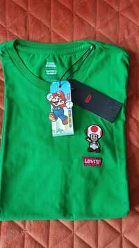 T-shirt Levis Super Mario XS NOWY