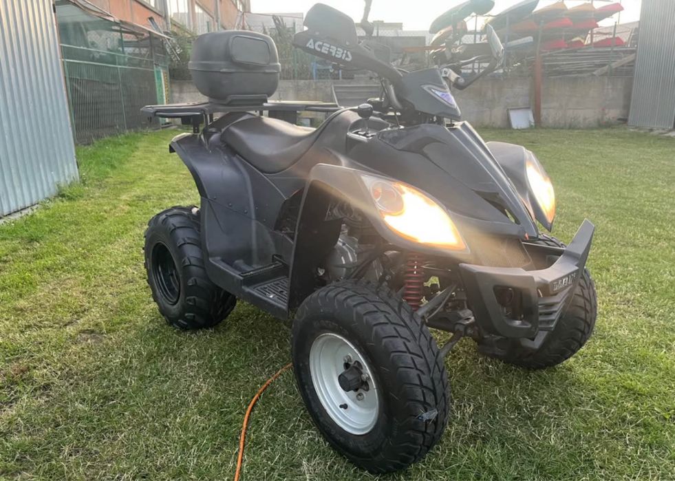 Quad Daelim ET300 homologacja L7e, prawo jazdy kat. B ZAMIANA