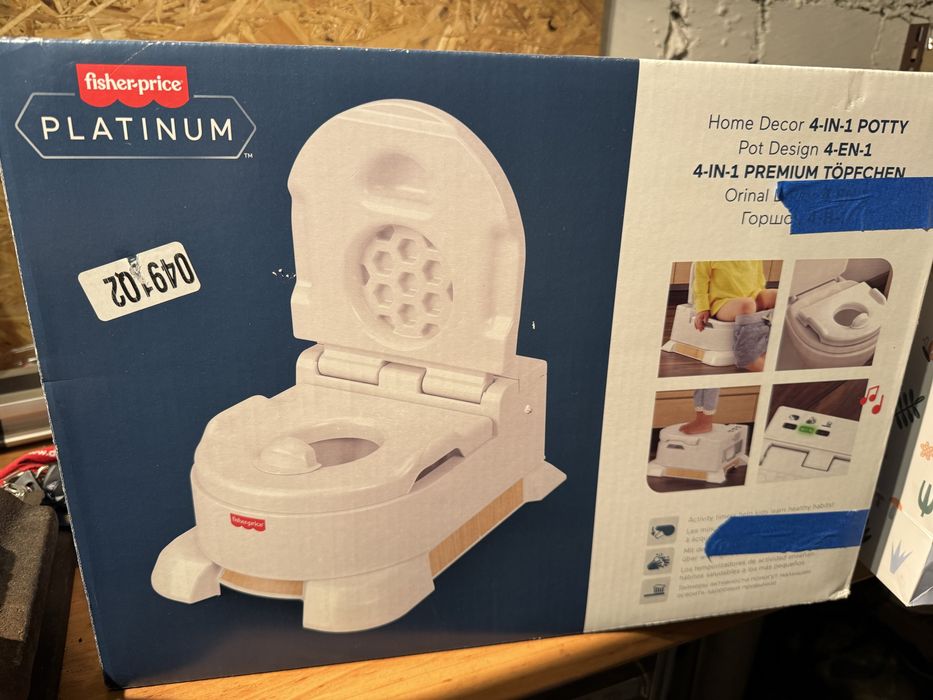 Fisher-Price, Home Decor, nocnik, 4w1, deluxe