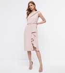 Coast 36 S Sukienka Midi Blush Asymetryczna H17285