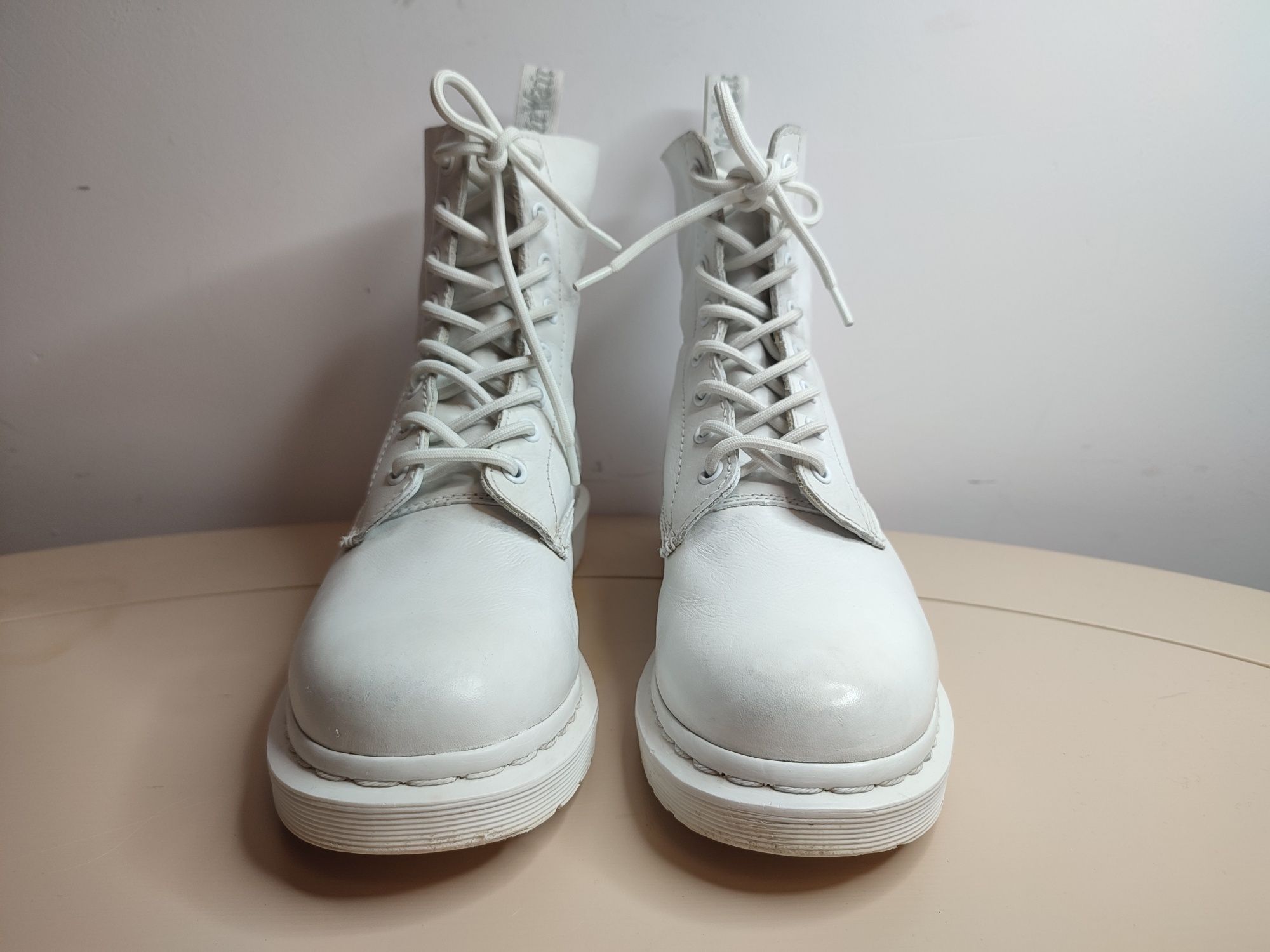 Оригінал шкіряні ботінки черевики Dr martens 1460 pascal mono white