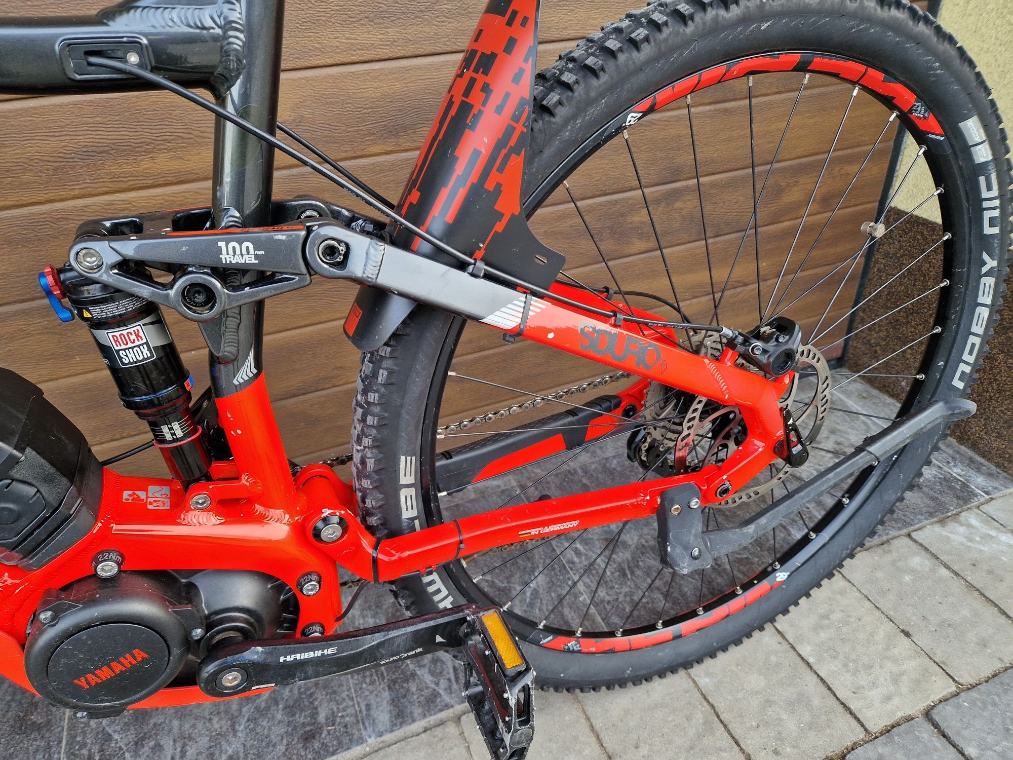 Rower elektryczny  górski Haibike