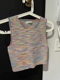 Reserved top tank XS wielokolorowy