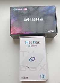 Смарт TV box  H96 max приставка (4/64gb)
