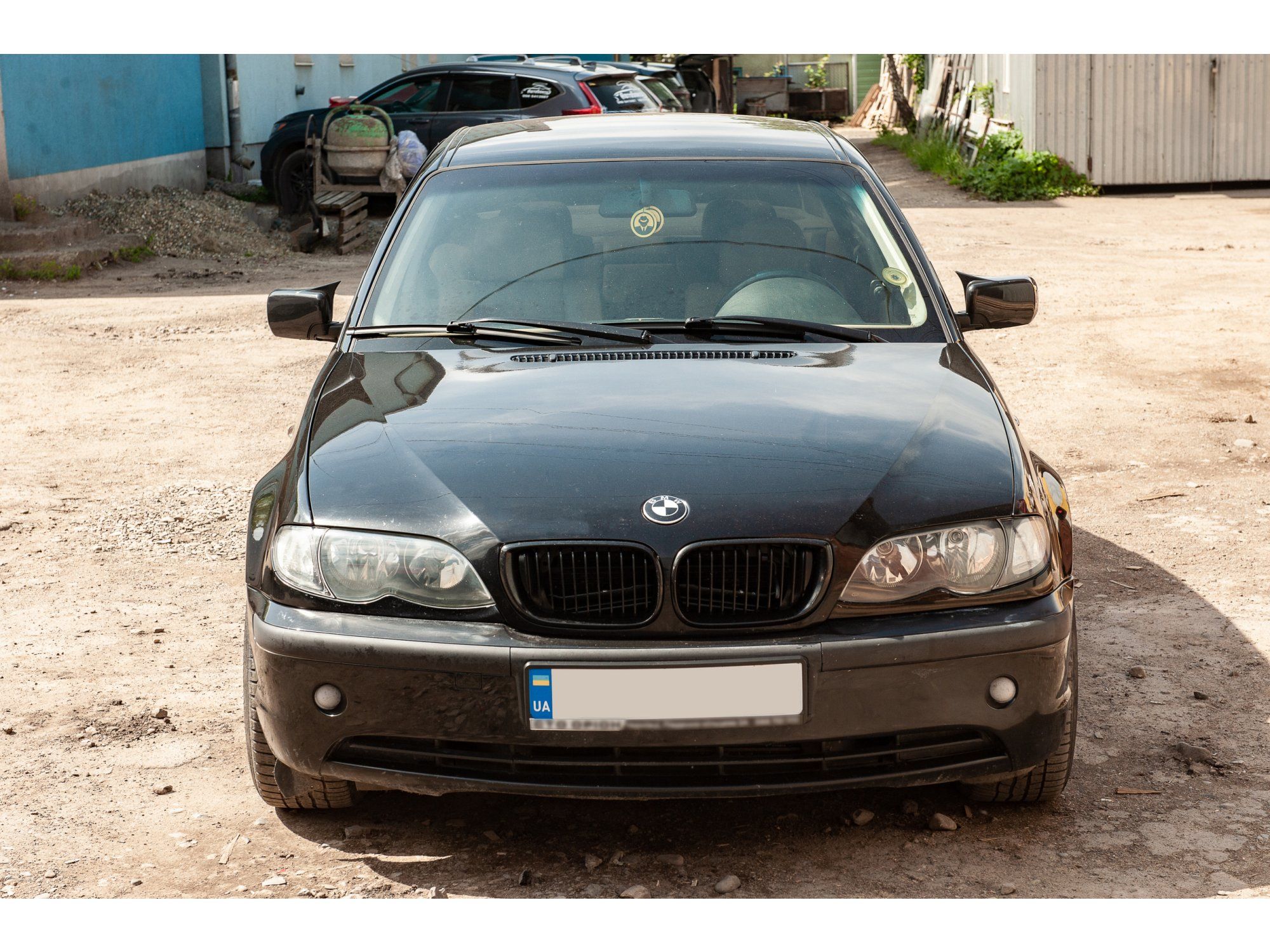 BMW 3 серія E-46 1998-2006 рр. Накладки на дзеркала BMW-Style (2 шт)