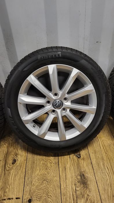 Alufelgi Vw 17" 5x112 z oponami 215/55 R17 Arteon Passat B8 B7