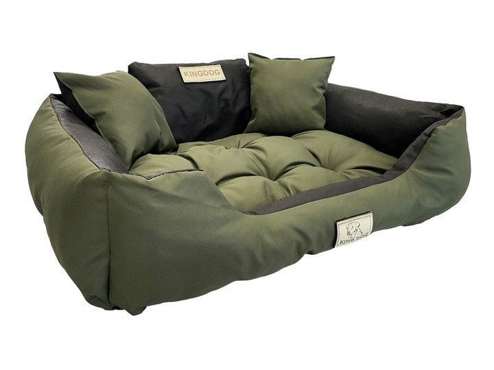 legowisko imię pupila kingdog 100x75 zielone