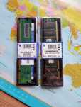 Memórias RAM, PC133 DIMM 512MB E PC2-6400 2GB