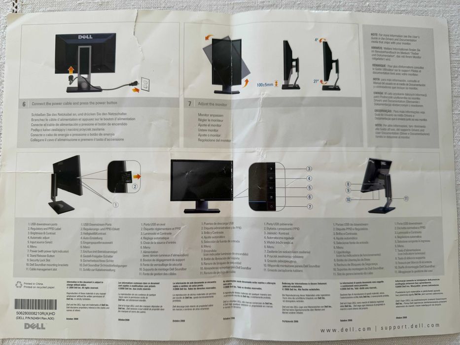 Monitor Dell 2209WA