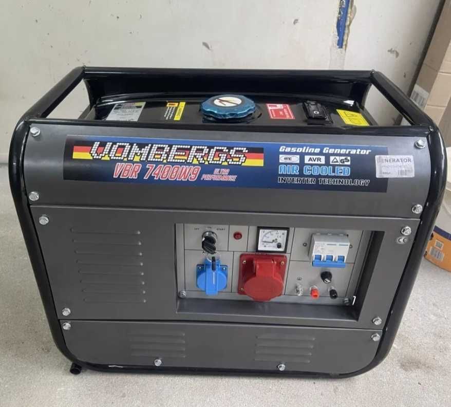 Nowy Agregat prądotwórczy generator prądu 3 fazy 6500W 6,5kW