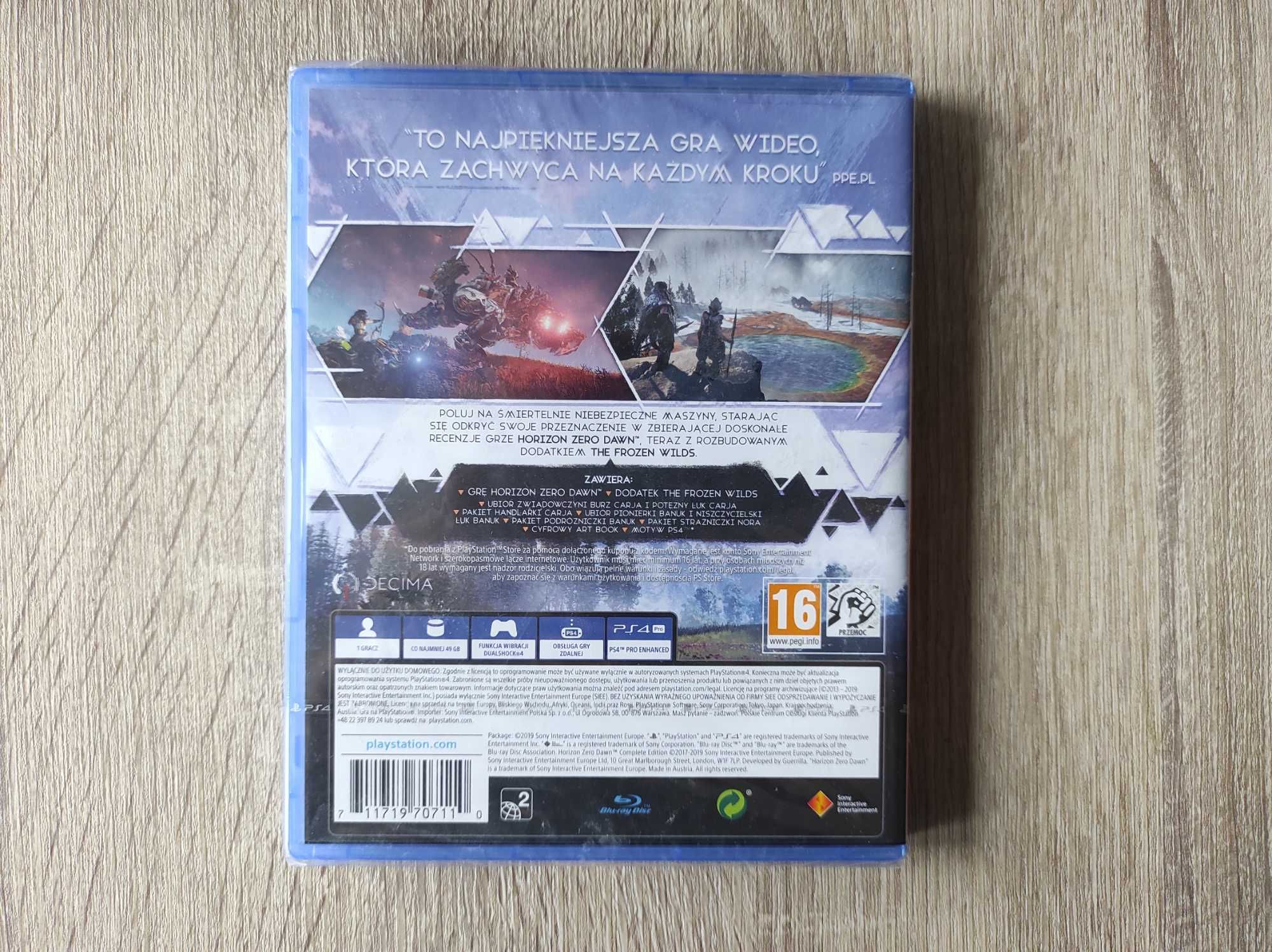 Horizon Zero Dawn - Complete Edition PL - PS4 - Nowa w folii