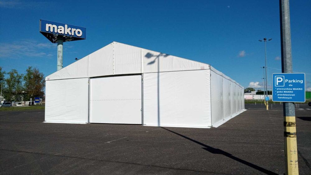 Nowa Hala Namiotowa 15x30x5m Dostępna od ręki