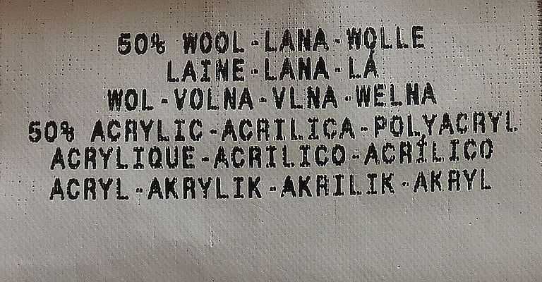 Ciepły zimowy sweter damski M