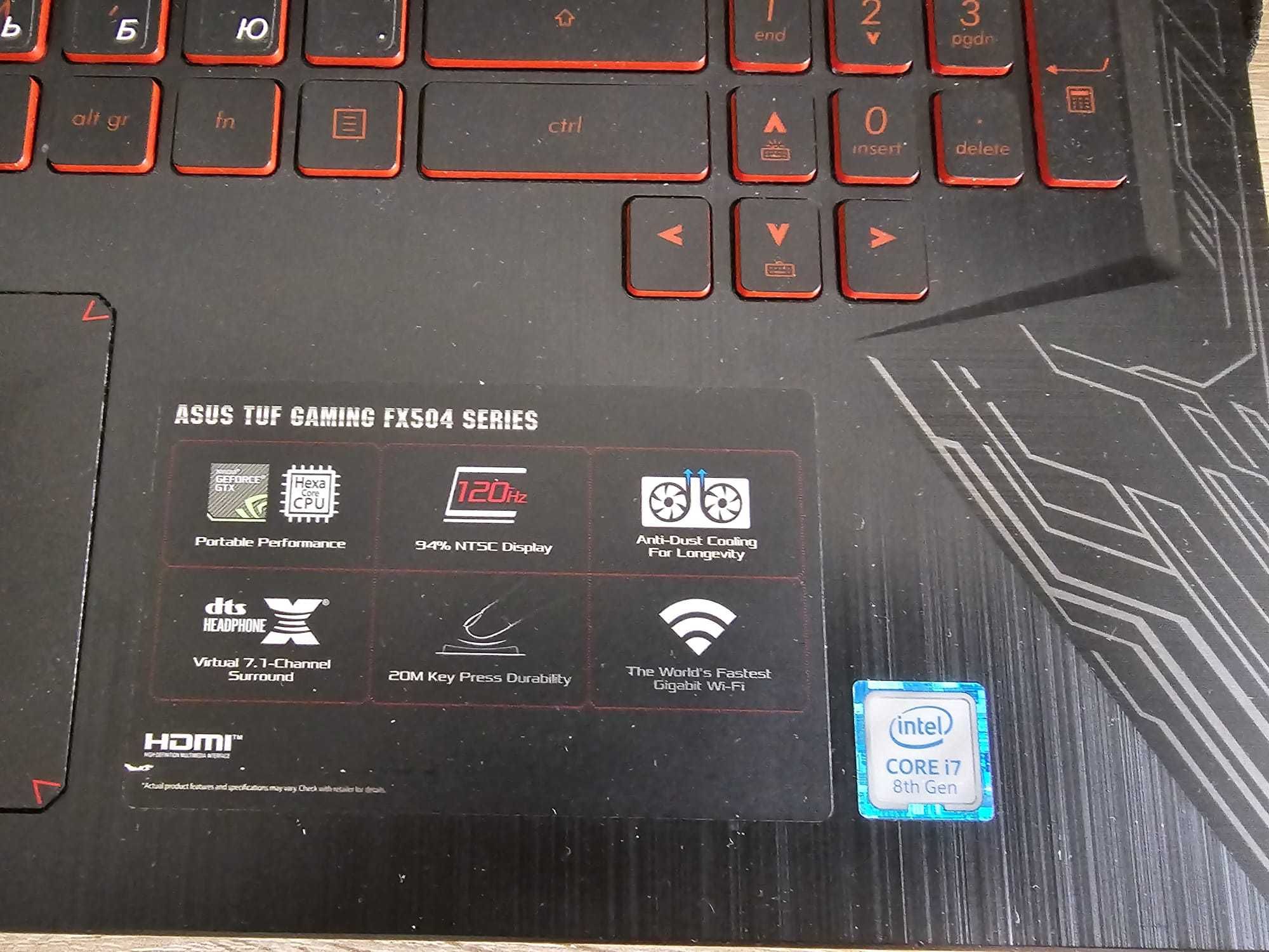 Vendo ou troco por carro Portátil Gamin ASUS TUF 15.6P FX504GM-78B06PS