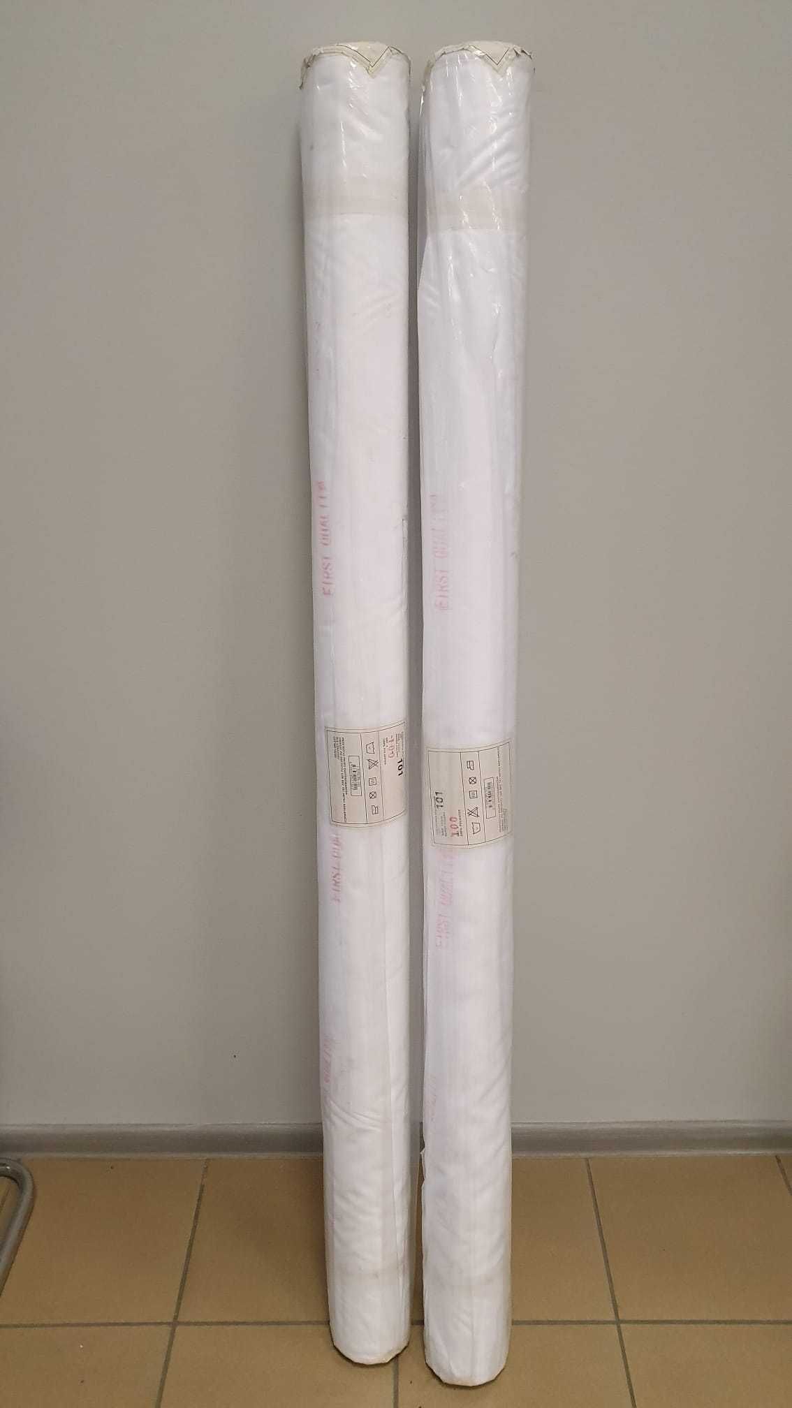 Biała podszewka stilonowa- 100% poliester szer. 152 cm, 100 m w rolce