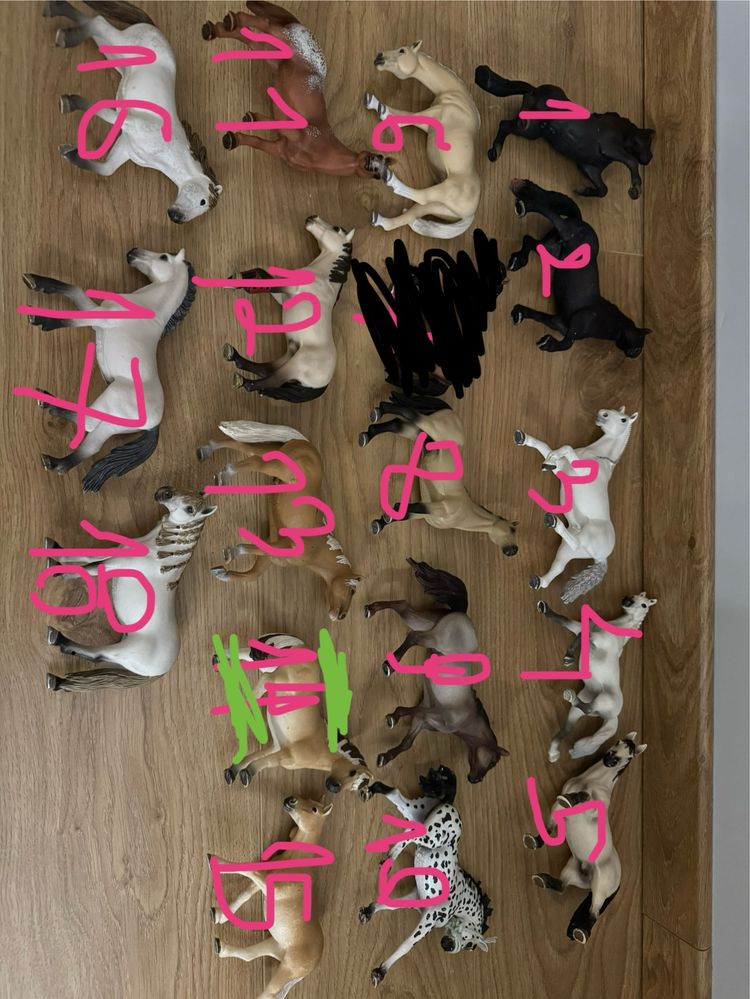 wycofane figurki koni schleich