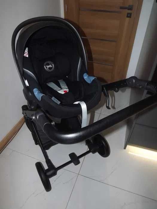 Anex E Type Czarny 3w1 +Baza do Auta Cybex Aton M