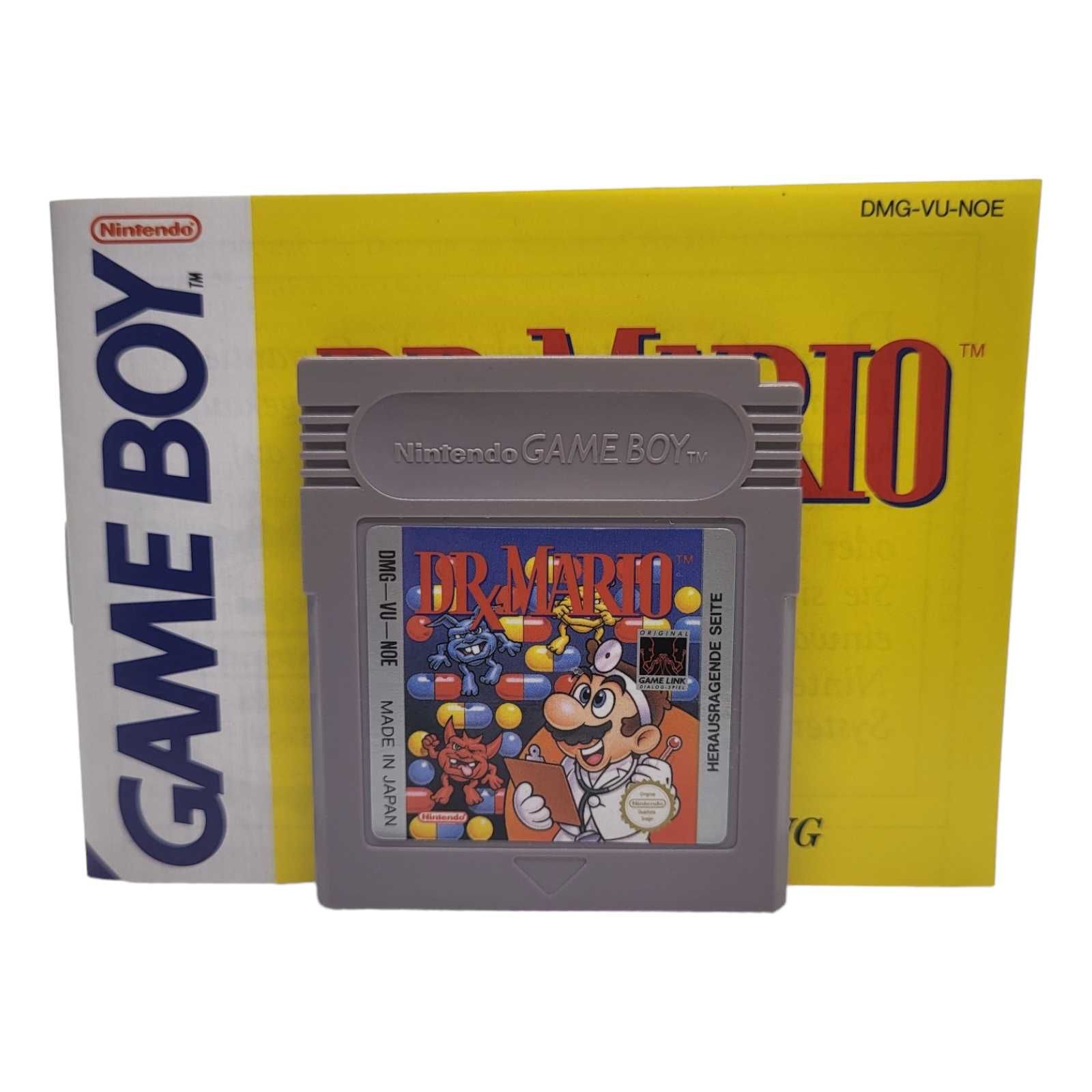 Dr Mario Game Boy Gameboy Classic