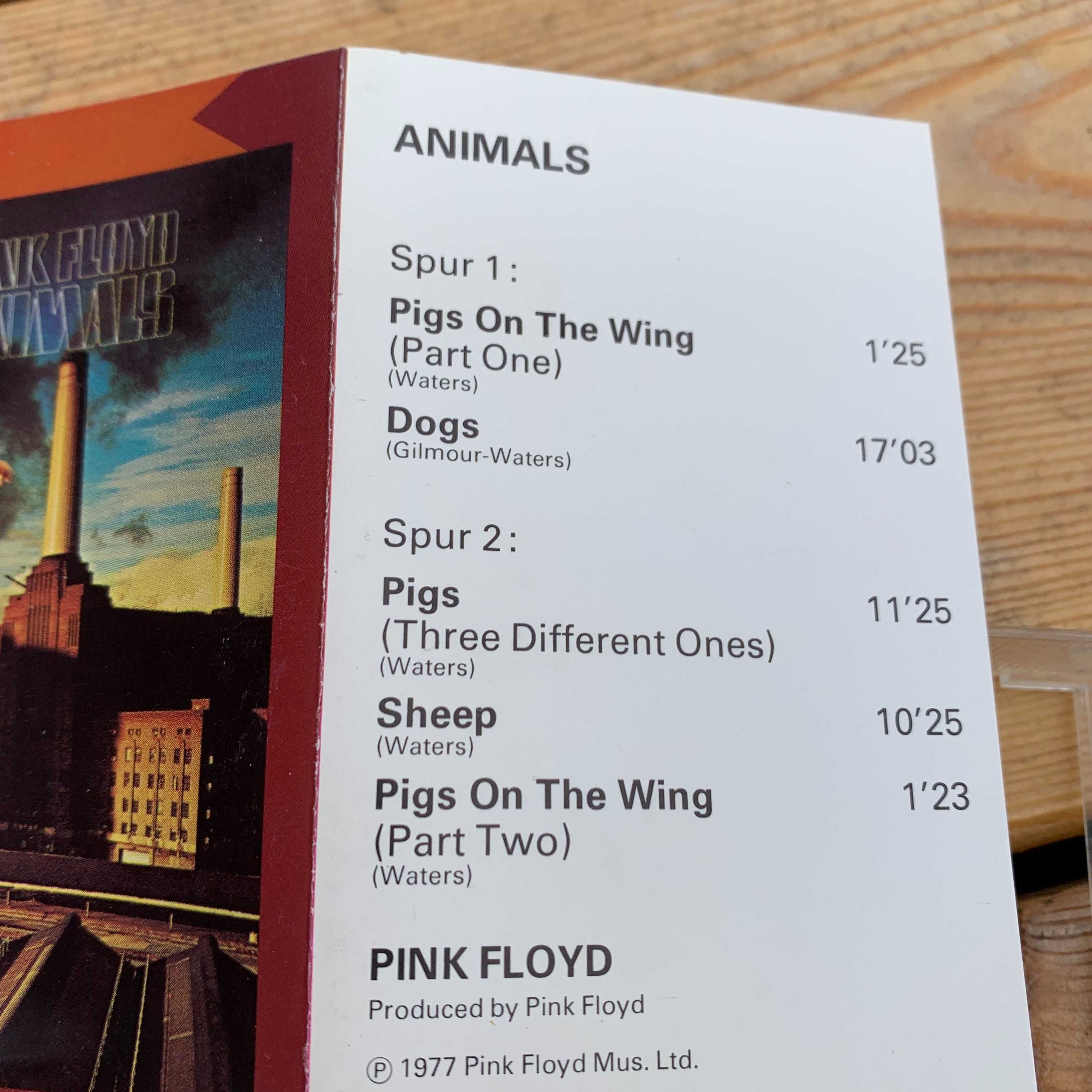 Pink Floyd – Animals (Holland 1977) та інші ліцензійні касети
