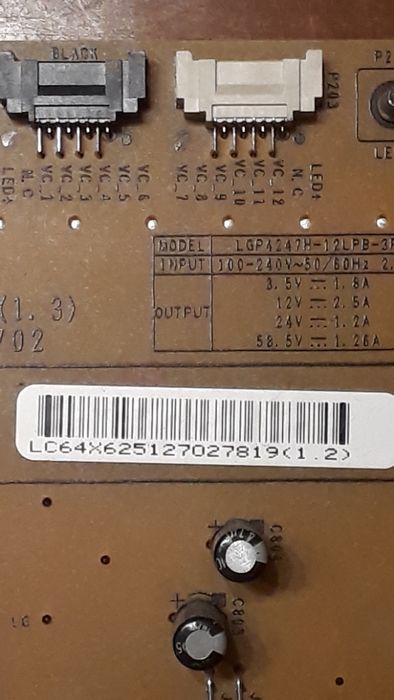 Fonte de alimentação para TV LG 42LM760