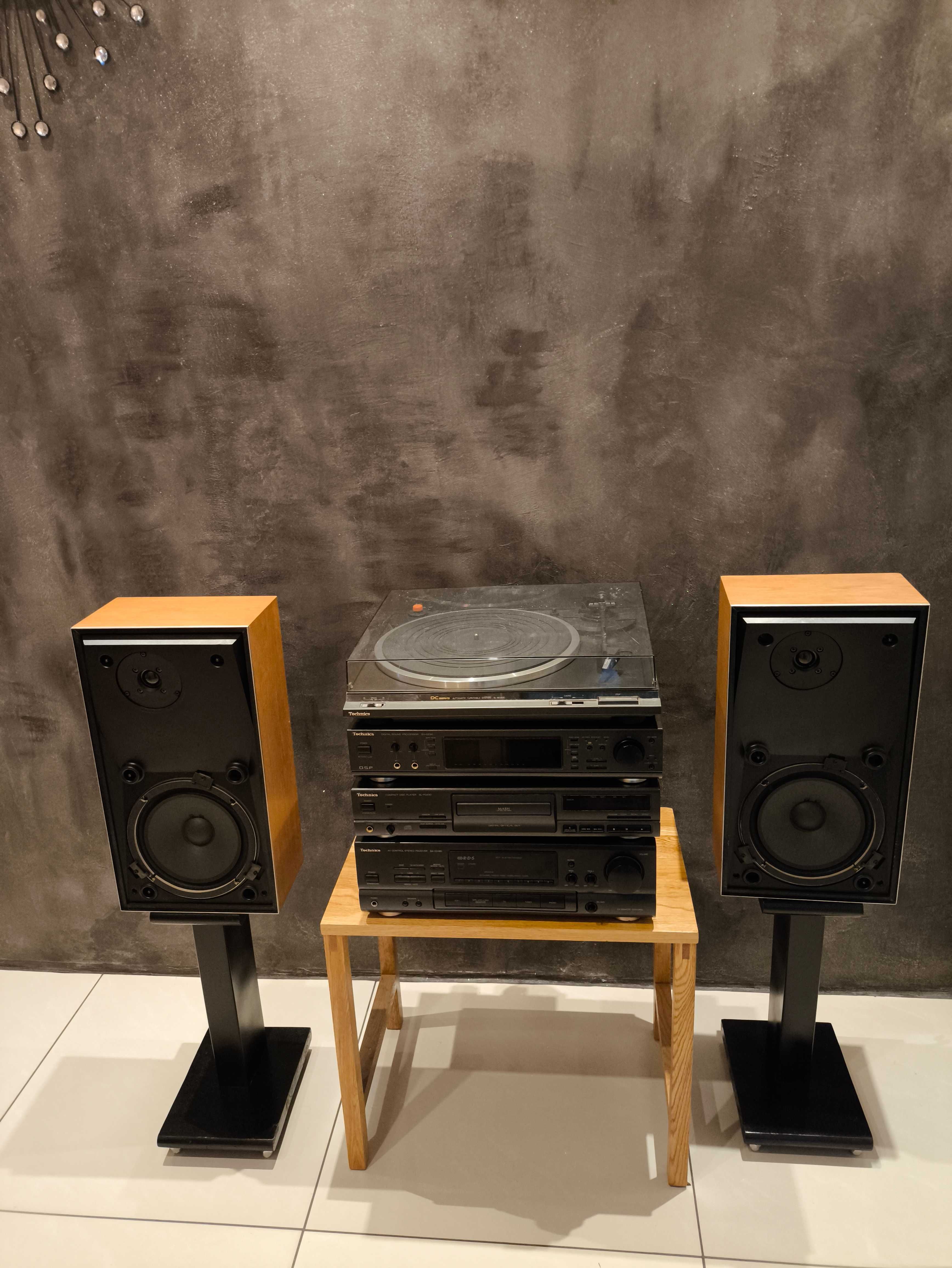 Technics procesor SP90 CDSL 490 amplituner gramofon Bang Olufsen S30