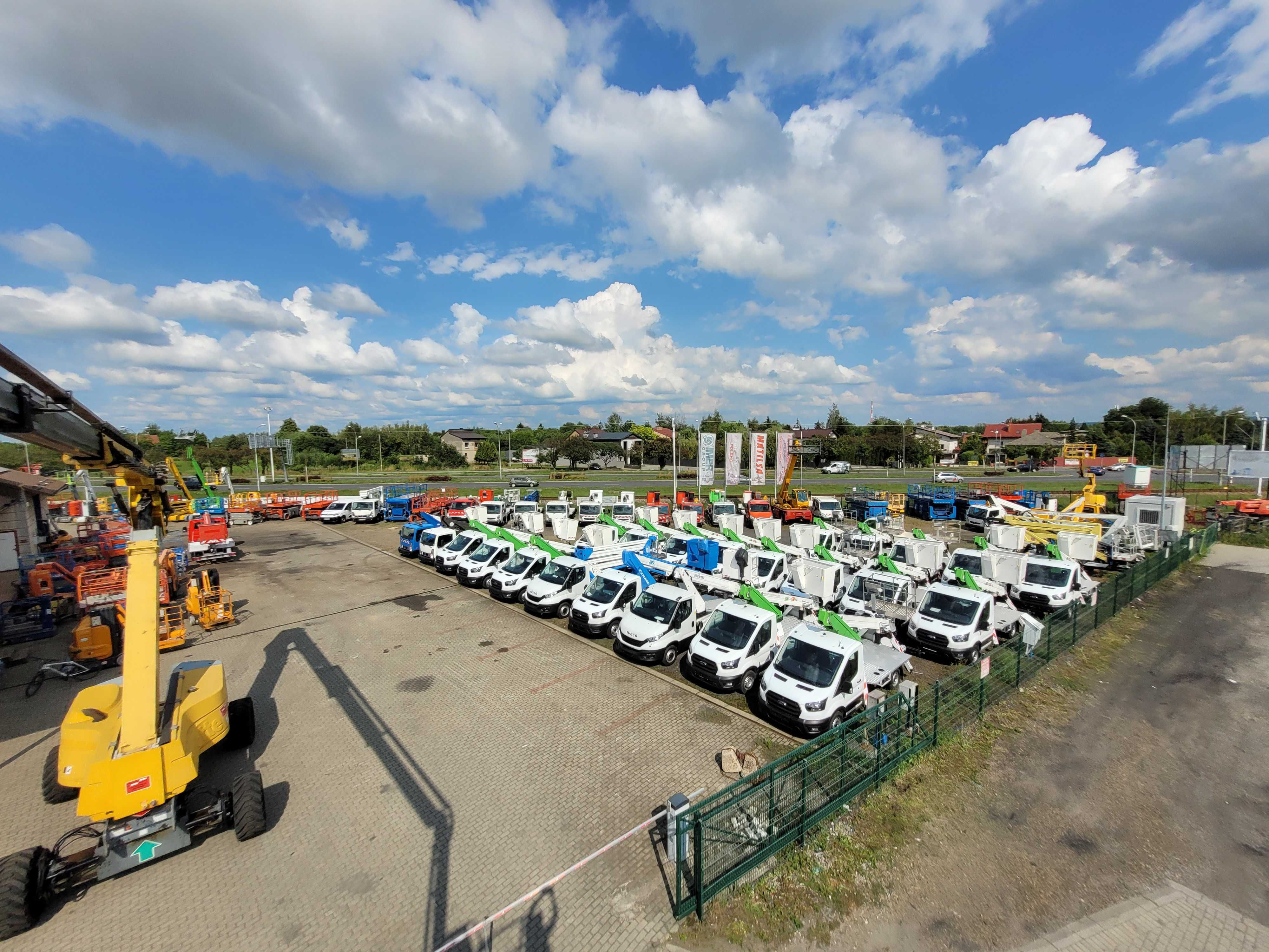 koszowy/teleskopowy/podnośnik/16m/zwyżka/multitel/iveco/gsr/169/tr/cmc
