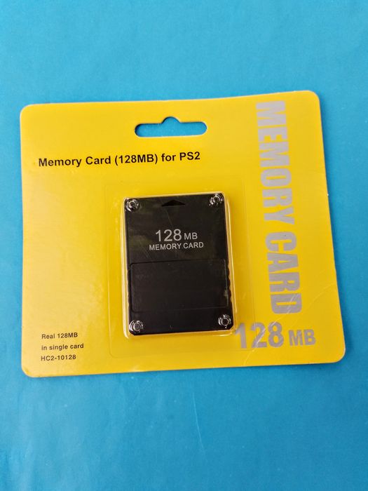 Нова запакована карта пам'яті (memory card) до ps2/пс2 на 128 МЕГАБАЙТ