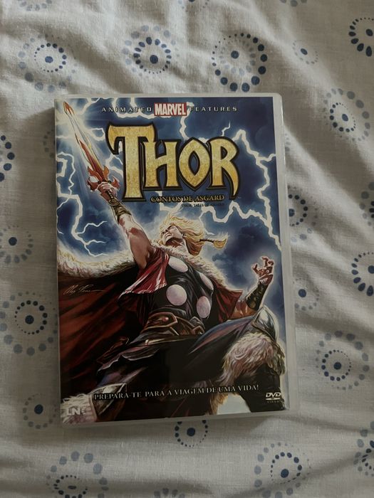DVD Thor Contos de Asgard (Marvel, Animação)