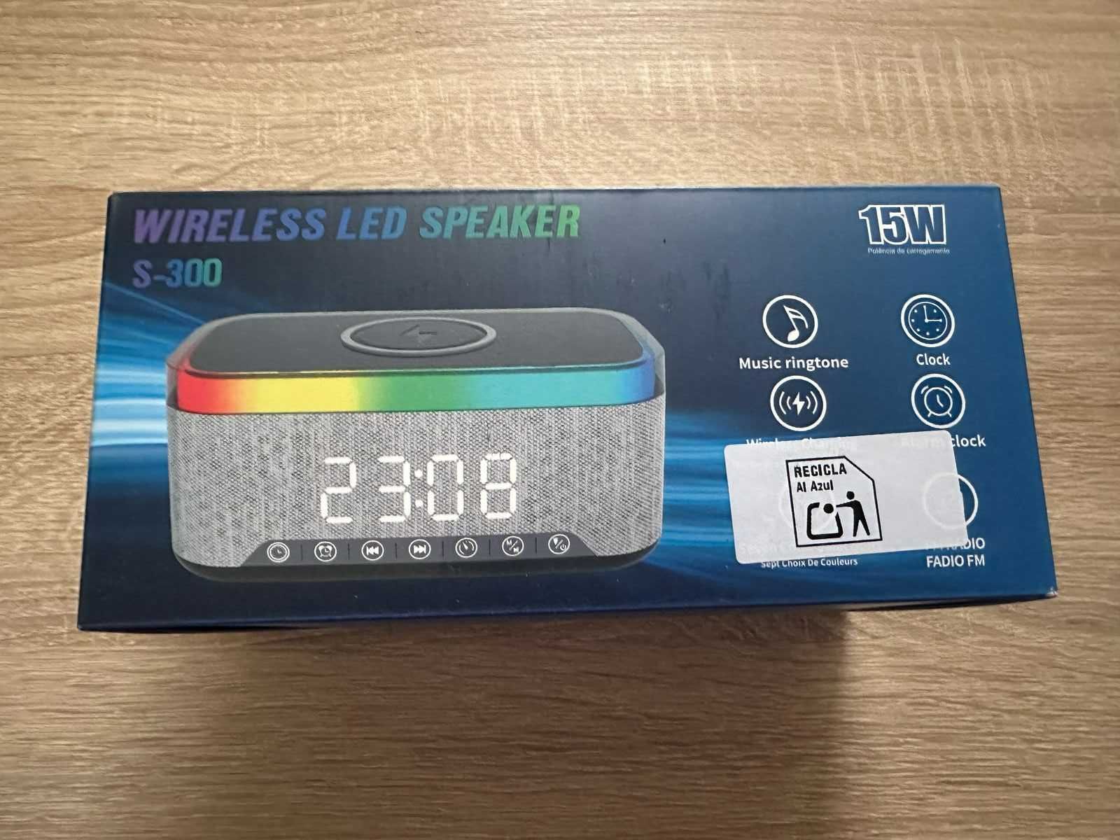 Radio sieciowe FM Cyfrowy radio budzik z ładowarką