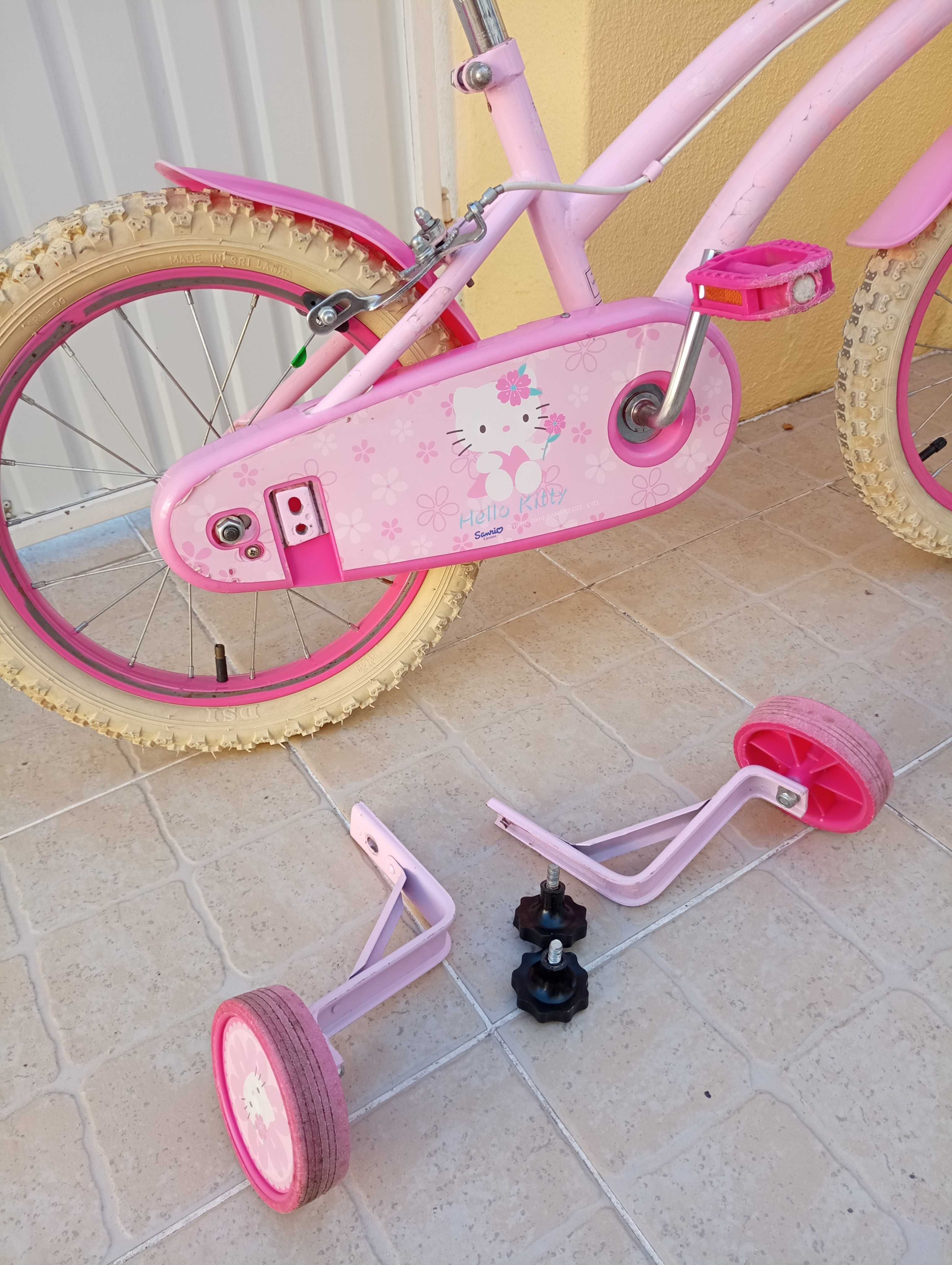 Bicicleta criança roda 16 Hello Kitty