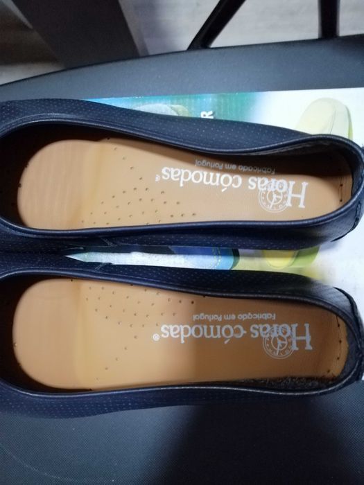 Sapatos rasos Horas Cómodas, tam. 37