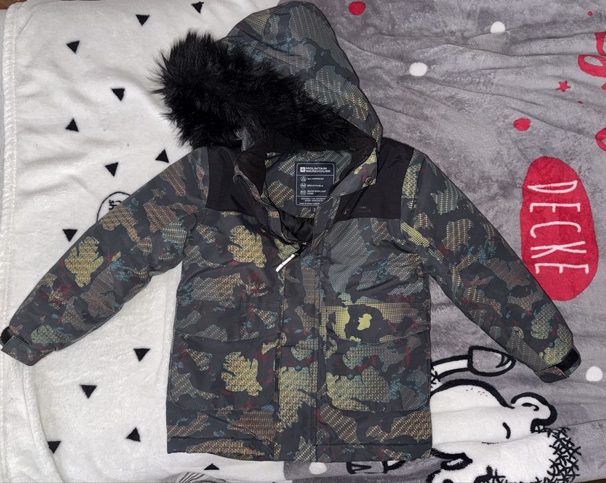 Куртка зимова дитяча для хлопчика 5-6 років