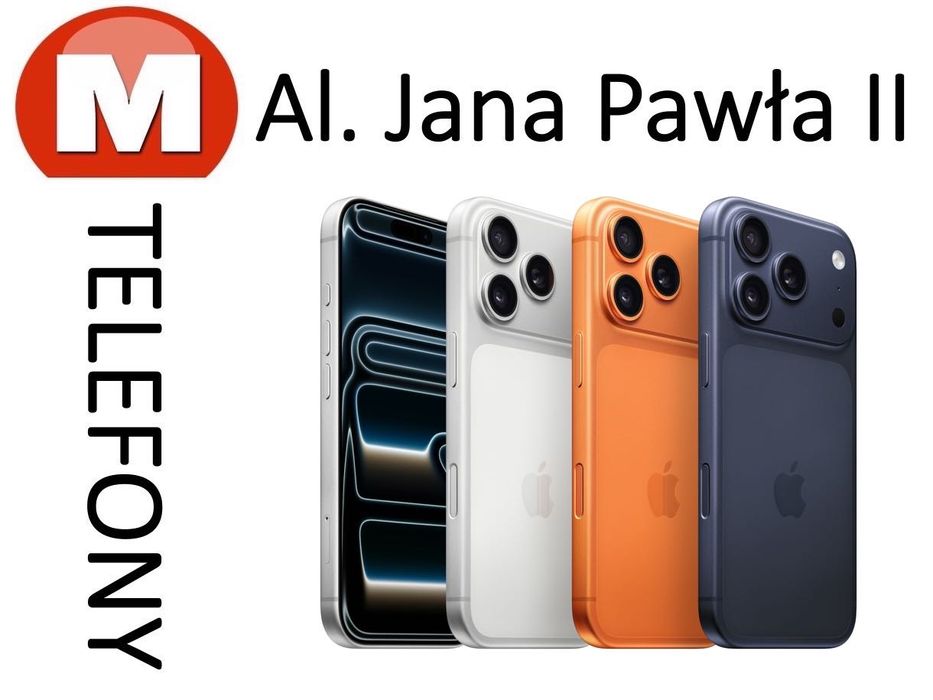 iPhone 17 Pro 256GB Pomarańczowy Niebieski AL JANA PAWŁA