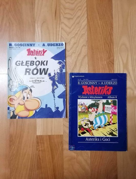 Asteriks i Goci Głęboki rów komiks