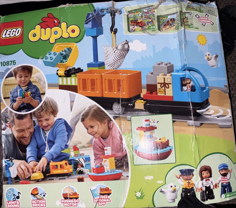 Okazja!LEGO 10875 DUPLO Pociag towarowy