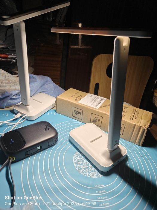 Лампа настольная LED USB с АКБ и без