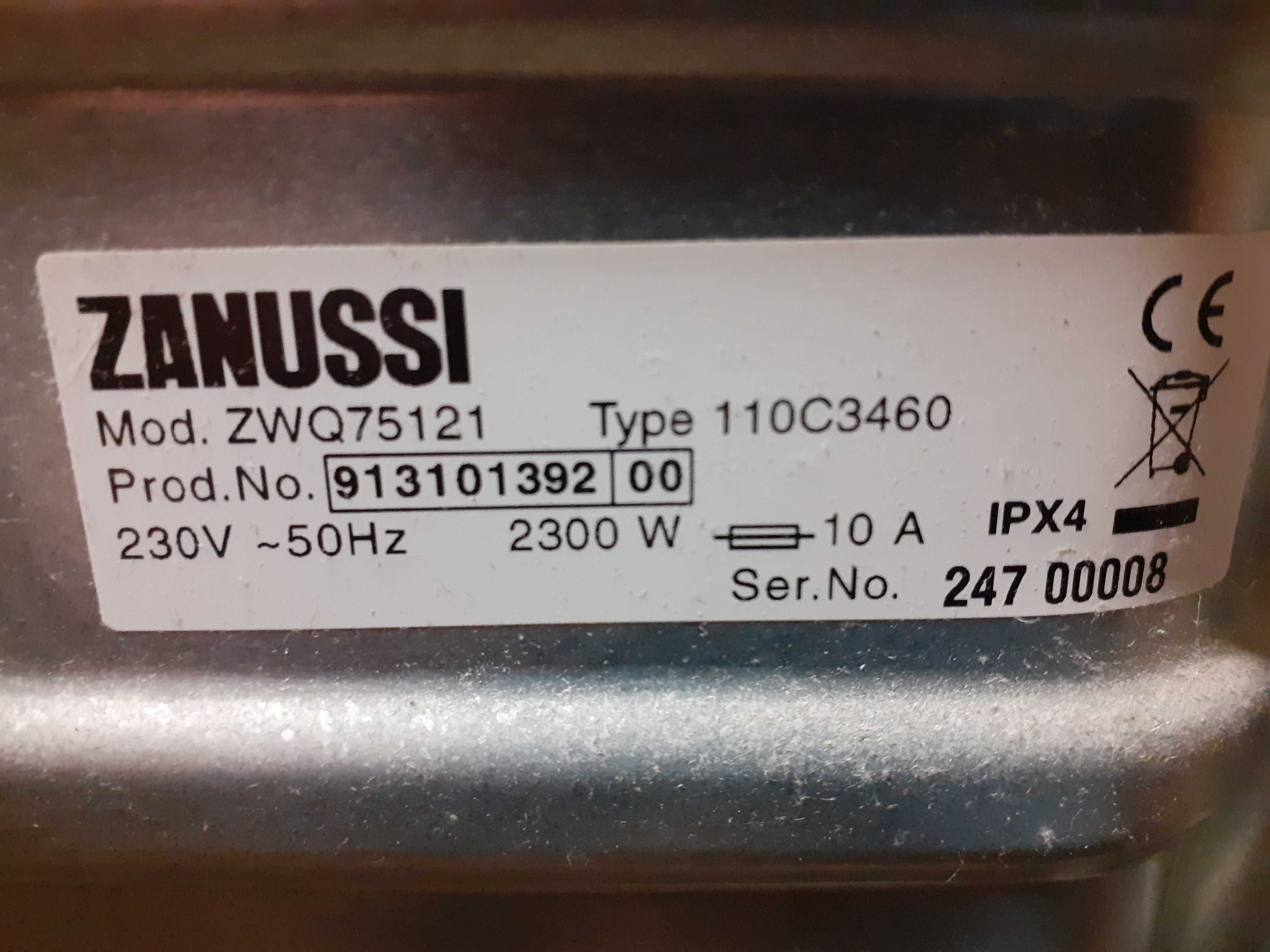 Programator pralki Zanussi