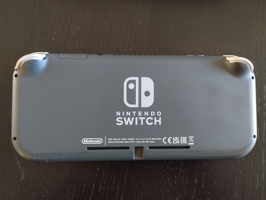 Nintendo switch lite com cartão 256GB e caixa