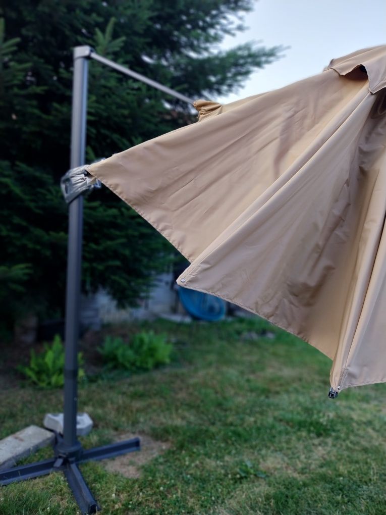 Parasol ogrodowy, tarasowy 3x3
