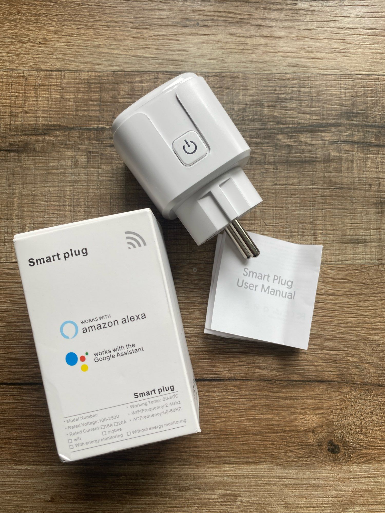 Умная Wi-Fi-розетка Smart Plug 20 А